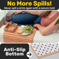 🛋️☕ Bamboo Couch Arm Cup Holder Tray – Sofa Organizer for Drinks, Phone, Remote & Snacks