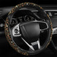 ✨🚗 Sparkly Rhinestone Steering Wheel Cover – Bling Segmented Car Interior Accessory for 15" Steering Wheels