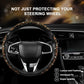 ✨🚗 Sparkly Rhinestone Steering Wheel Cover – Bling Segmented Car Interior Accessory for 15" Steering Wheels