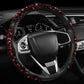 ✨🚗 Sparkly Rhinestone Steering Wheel Cover – Bling Segmented Car Interior Accessory for 15" Steering Wheels