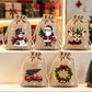 🎄🎁 Christmas Drawstring Gift Bags – Festive 10×15cm Pouches for Sweets, Jewellery & Small Gifts