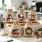 🎄🎁 Christmas Drawstring Gift Bags – Festive 10×15cm Pouches for Sweets, Jewellery & Small Gifts
