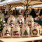 🎄🎁 Christmas Drawstring Gift Bags – Festive 10×15cm Pouches for Sweets, Jewellery & Small Gifts