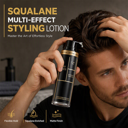 💇 Matte Hair Styling Lotion – Flexible Hold with Squalane, Shea Butter & Jojoba Oil