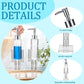 🫧 Refillable Soap Dispenser – Stylish Clear Pump Bottle for Bathroom & Kitchen Sink