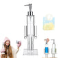 🫧 Refillable Soap Dispenser – Stylish Clear Pump Bottle for Bathroom & Kitchen Sink