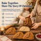 🎄🥧 Faith-Inspired Christmas Mini Pie Mold – 3D Holiday Pastry Press for Meaningful Christmas Baking