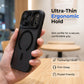 📱✨ Clear Magnetic Phone Case with Flip Camera Guard Kickstand – Slim Protective Stand Case