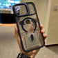 📱✨ Clear Magnetic Phone Case with Flip Camera Guard Kickstand – Slim Protective Stand Case