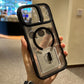 📱✨ Clear Magnetic Phone Case with Flip Camera Guard Kickstand – Slim Protective Stand Case