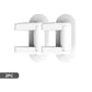 🔒 Adhesive Door Lever Lock – No-Drill 90° Rotating Handle Lock for Home Use