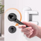 🔒 Adhesive Door Lever Lock – No-Drill 90° Rotating Handle Lock for Home Use