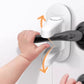 🔒 Adhesive Door Lever Lock – No-Drill 90° Rotating Handle Lock for Home Use