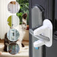 🔒 Adhesive Door Lever Lock – No-Drill 90° Rotating Handle Lock for Home Use