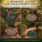 🐉 Reusable Dragon Stepping Stone Mold – DIY Concrete Garden Path & Outdoor Decor Mold