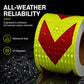 🚧 LIMITED-TIME 50% OFF ✨ High-Visibility Arrow Reflective Tape — Prismatic, 3x Brighter, All-Weather