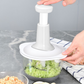 🥩🥕 Multi-Functional Press Chopper | Manual Vegetable & Meat Mincer with 3D Stainless Steel Blades