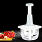 🥩🥕 Multi-Functional Press Chopper | Manual Vegetable & Meat Mincer with 3D Stainless Steel Blades