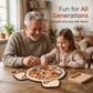 🐱🧩 Wooden Cat Stacking Puzzle – Colorful Animal Balance Game for Family Fun & Decor