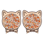 🐱🧩 Wooden Cat Stacking Puzzle – Colorful Animal Balance Game for Family Fun & Decor