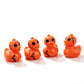 🎃🦆 Spooky Halloween Duck Figurines – Cute Mini Resin Ducks for Desk Decor & DIY Crafts