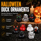 🎃🦆 Spooky Halloween Duck Figurines – Cute Mini Resin Ducks for Desk Decor & DIY Crafts