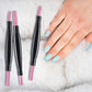 💅✨ Double-Headed Quartz Nail File Pen – Coarse & Fine Nail Shaping and Polishing Tool