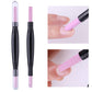 💅✨ Double-Headed Quartz Nail File Pen – Coarse & Fine Nail Shaping and Polishing Tool