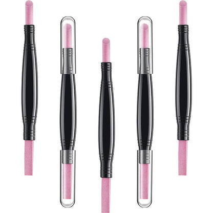 💅✨ Double-Headed Quartz Nail File Pen – Coarse & Fine Nail Shaping and Polishing Tool