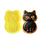 💀🎃 Halloween Mini 3D Cookie Cutter Set | One-Press Skull, Ghost & Pumpkin Embossing Molds
