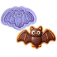 💀🎃 Halloween Mini 3D Cookie Cutter Set | One-Press Skull, Ghost & Pumpkin Embossing Molds