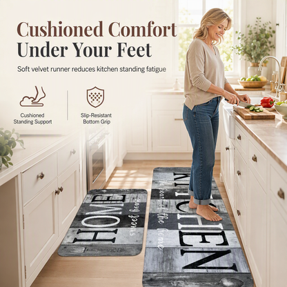 🛋️ Save 50%! 🧶 Non‑Slip Velvet Floor Mats – Crystal soft & grip‑secure ✨