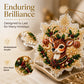 🎄✨ DIY Pearl Christmas Ornament Kit – Sparkling 5D Diamond Painting Hanging Decorations