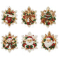 🎄✨ DIY Pearl Christmas Ornament Kit – Sparkling 5D Diamond Painting Hanging Decorations