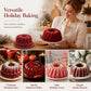 🍰✨ Spiral Silicone Cake Mold – Flexible Non-Stick Bundt Mold for Beautiful Homemade Cakes