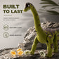 🦖50% OFF NOW! Electric Walking Brachiosaurus Dinosaur Toy – Realistic Roaring & Luminous Eyes, Egg-Laying Interactive Dino Toy for Kids Boys Girls