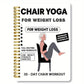 🧘✨ Chair Yoga 30-Day Challenge Book – Illustrated Low-Impact Exercise Guide