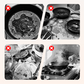 🐷🍜 1300ml Microwave Ramen Bowl – Built-In Strainer & Cute Pig Lid