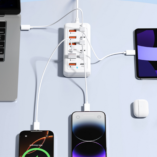 🔌 50% OFF NOW! ⚡ High-Speed 12-Port USB Hub – charge up to 12 devices simultaneously, fast charging & compact design – perfect for the desktop and travel ✨