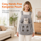 🐱✂️ Hands-Free Cat Grooming Apron – Cuddling Pouch with Leg Openings