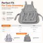 🐱✂️ Hands-Free Cat Grooming Apron – Cuddling Pouch with Leg Openings