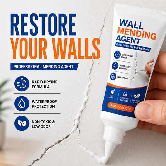 🏠✨ Quick-Drying Wall Repair Paste – Easy Fix for Nail Holes & Small Cracks