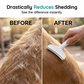 🐾 Deshedding Pet Hair Removal Comb – Gentle Undercoat Grooming Brush