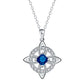 ☘️ Celtic Knot Birthstone Necklace – Elegant & Adjustable for Everyday & Special Occasions