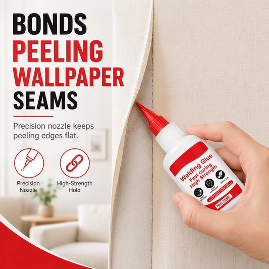 🎯🧱 Precision Wallpaper Repair Glue – Reattach Loose Seams & Edges