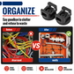🧲🔌 Heavy-Duty Magnetic Cable Tie Mounts – No-Drill Cable Organization