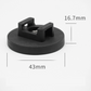 🧲🔌 Heavy-Duty Magnetic Cable Tie Mounts – No-Drill Cable Organization
