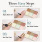 💅✨ 6-Color Solid Chrome Nail Powder – Rub-On Metallic Mirror Effect