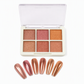 💅✨ 6-Color Solid Chrome Nail Powder – Rub-On Metallic Mirror Effect