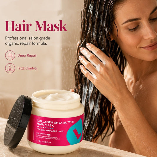 💆‍♀️✨ Keratin Hair Repair Mask – Deep Moisture for Dry, Frizzy Hair